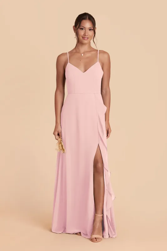 Theresa Chiffon Dress - Fondant Pink made by Birdy Grey