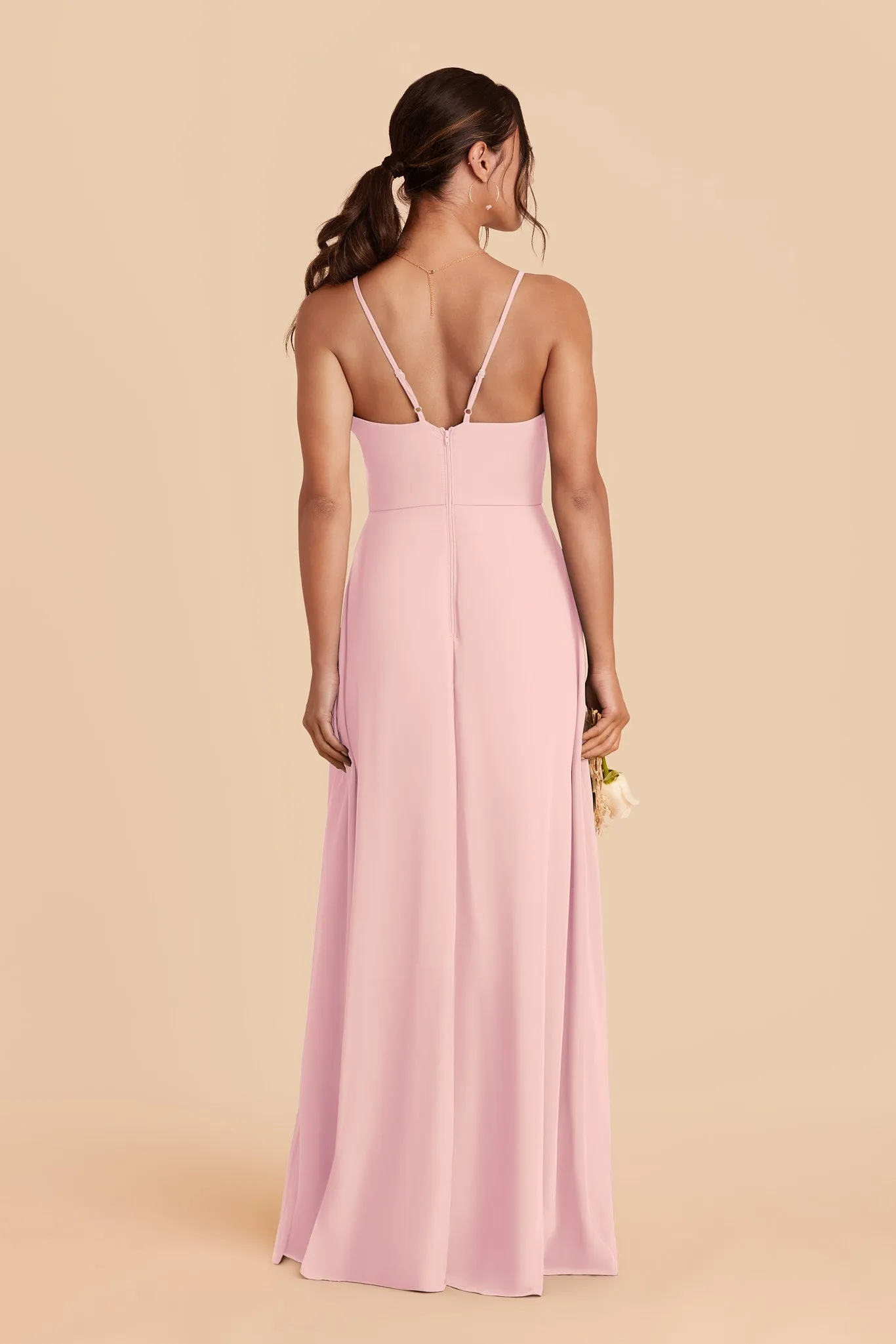Theresa Chiffon Dress - Fondant Pink sold by Birdy Grey product image thumbnail 3