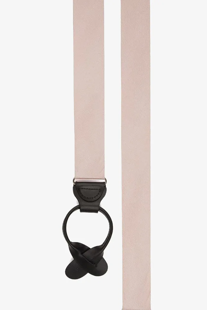 Grosgrain Suspenders By Suitshop - Blush Pink sold by Birdy Grey product image thumbnail 2