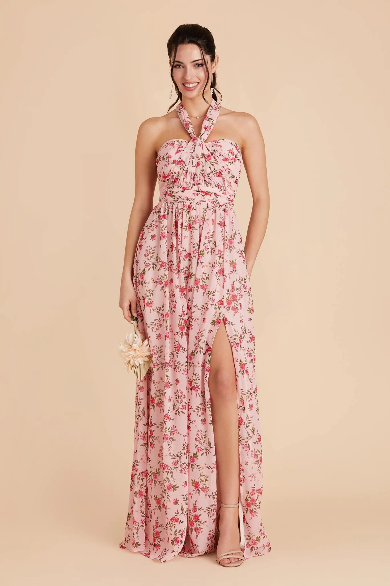 Grace Convertible Dress - Wild Rose Garden sold by Birdy Grey product image thumbnail 4