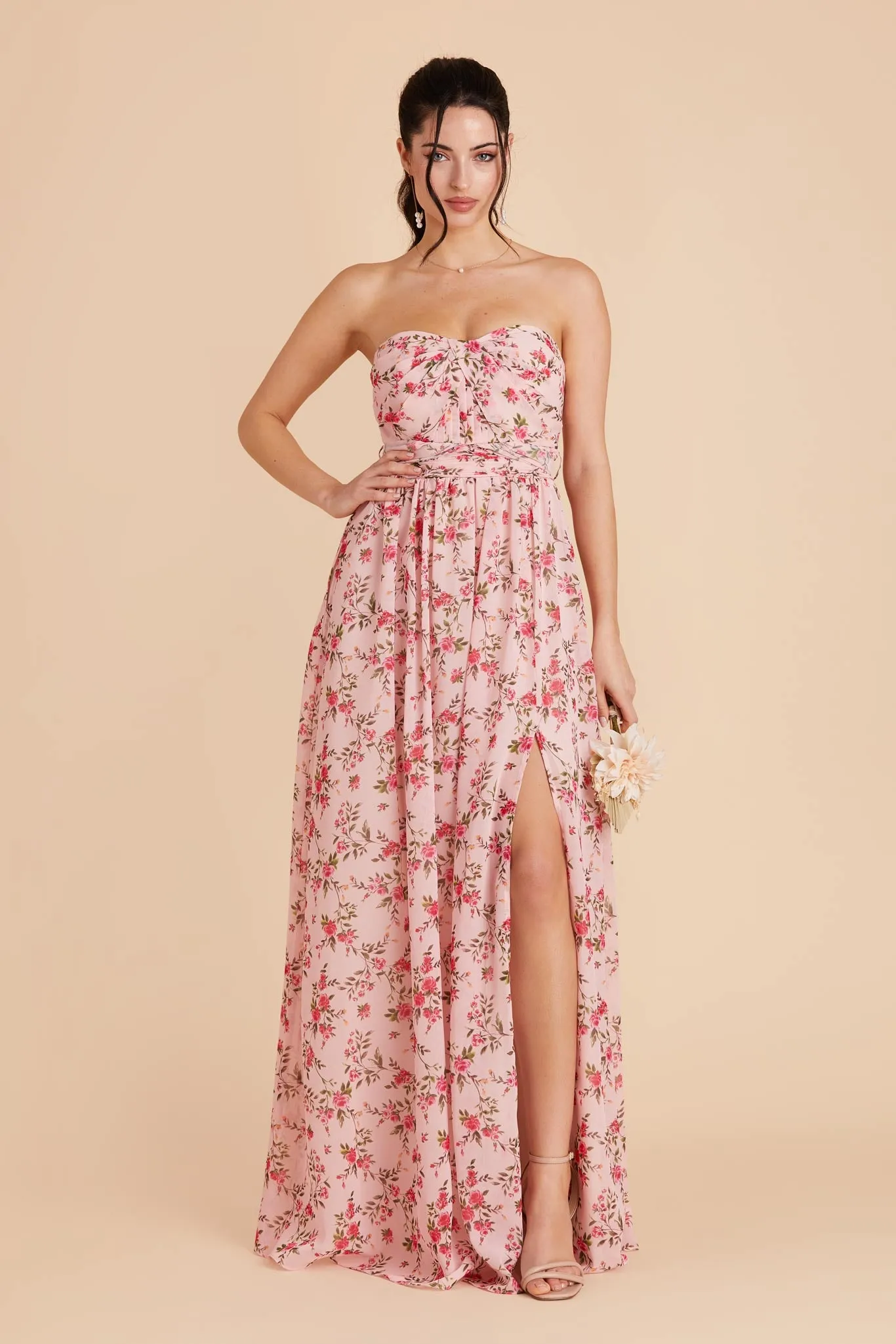 Grace Convertible Dress - Wild Rose Garden sold by Birdy Grey product image thumbnail 3