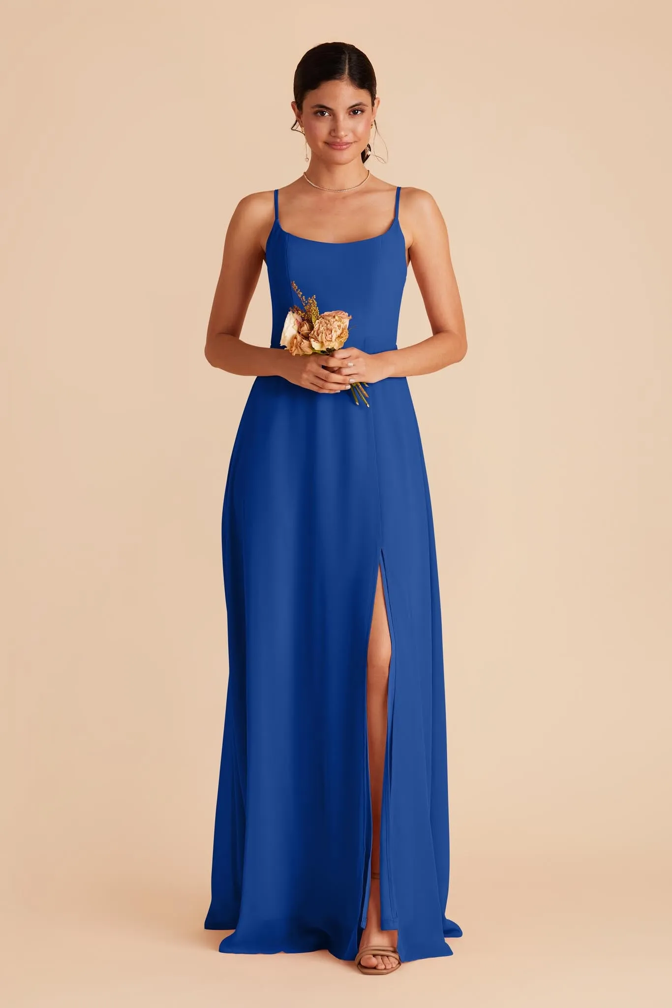 Amy Chiffon Dress - Cobalt Blue sold by Birdy Grey product image thumbnail 3