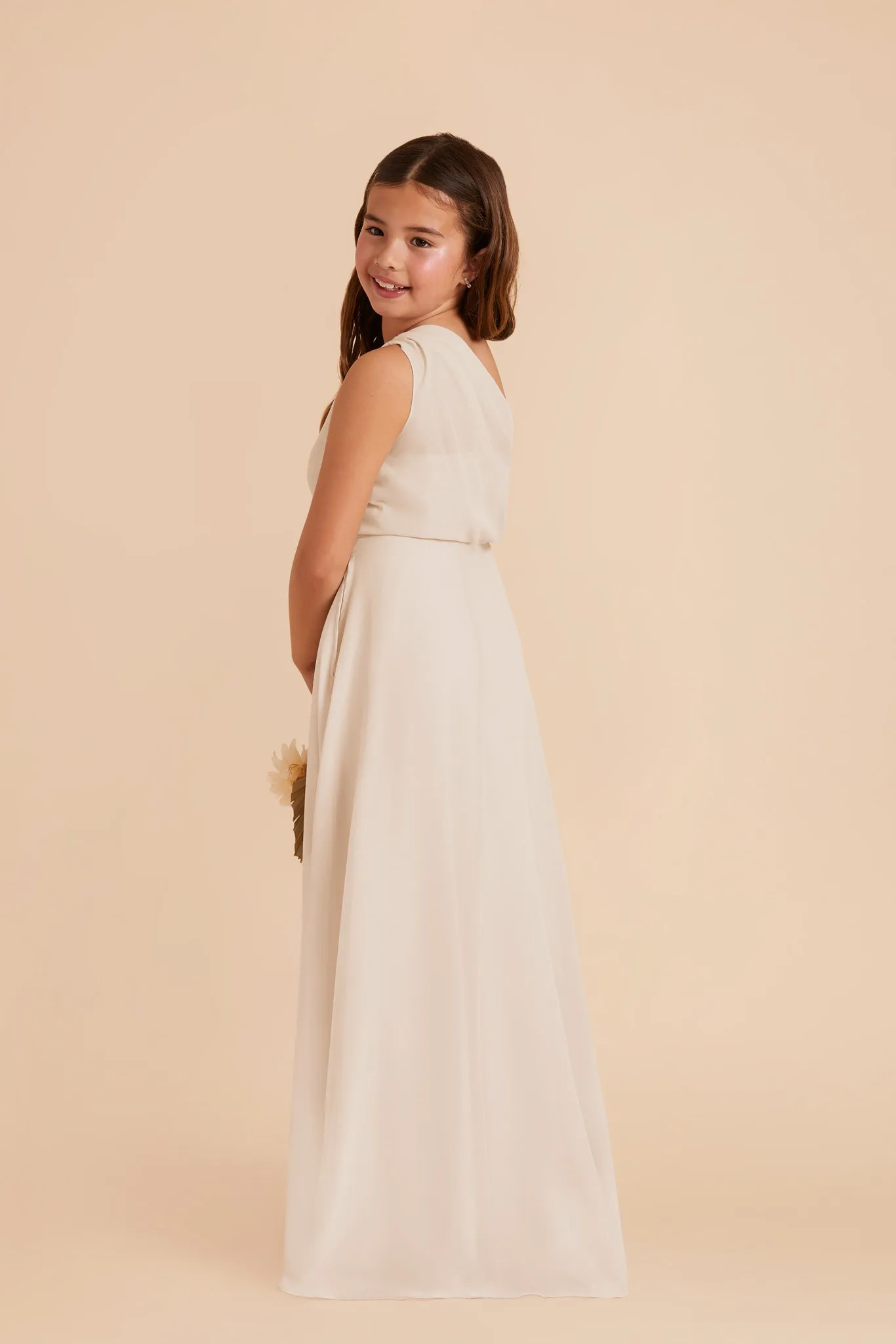 Kiara Junior Chiffon Dress - Champagne sold by Birdy Grey product image thumbnail 3