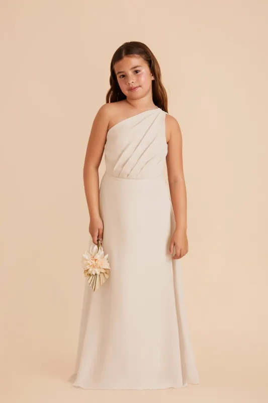 Kiara Junior Chiffon Dress - Champagne sold by Birdy Grey