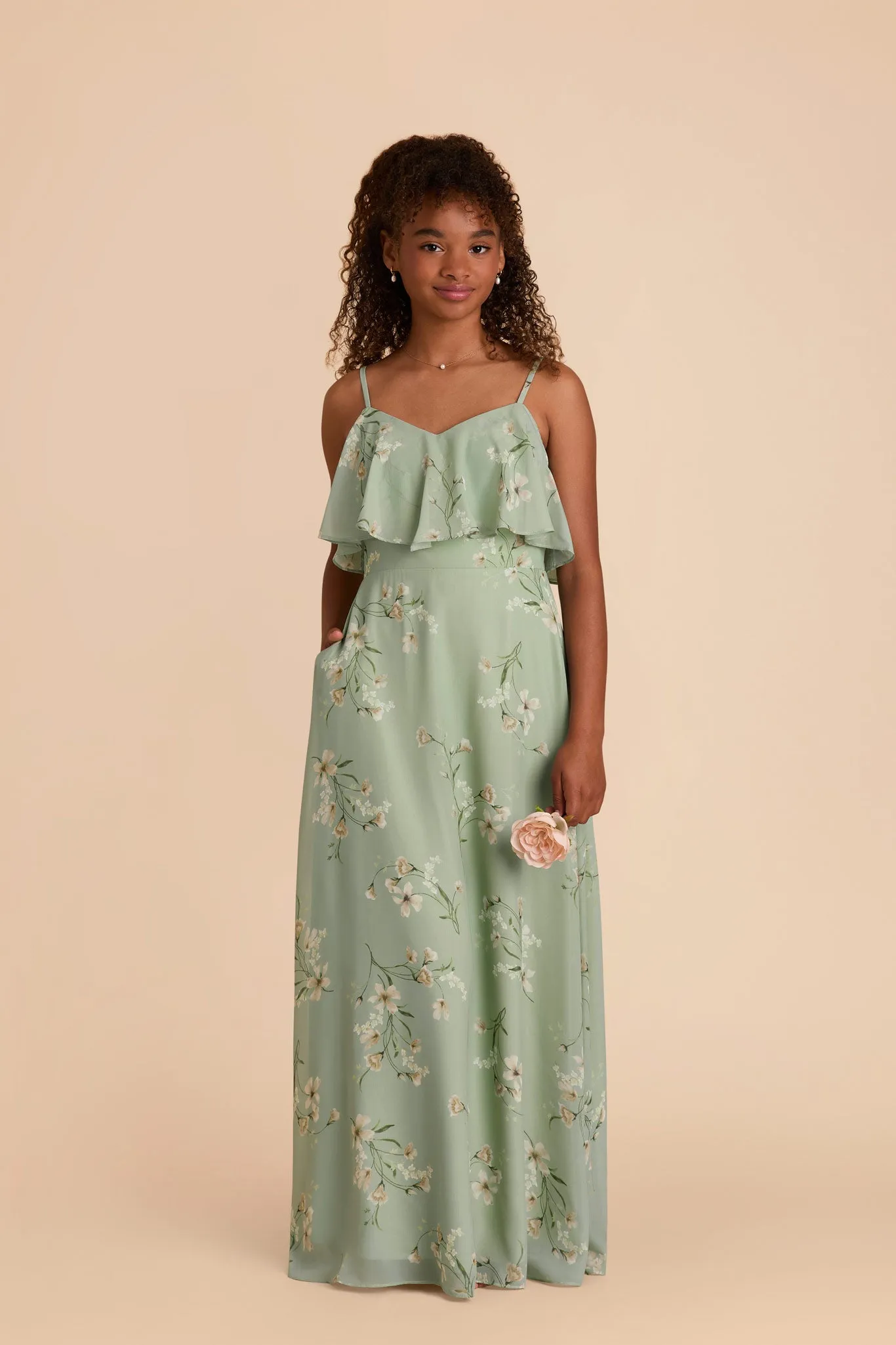 Janie Convertible Junior Dress - Sage Le Fleur sold by Birdy Grey product image thumbnail 3