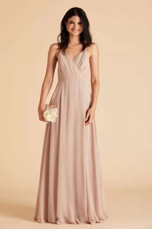 Kaia Dress - Taupe sold by Birdy Grey