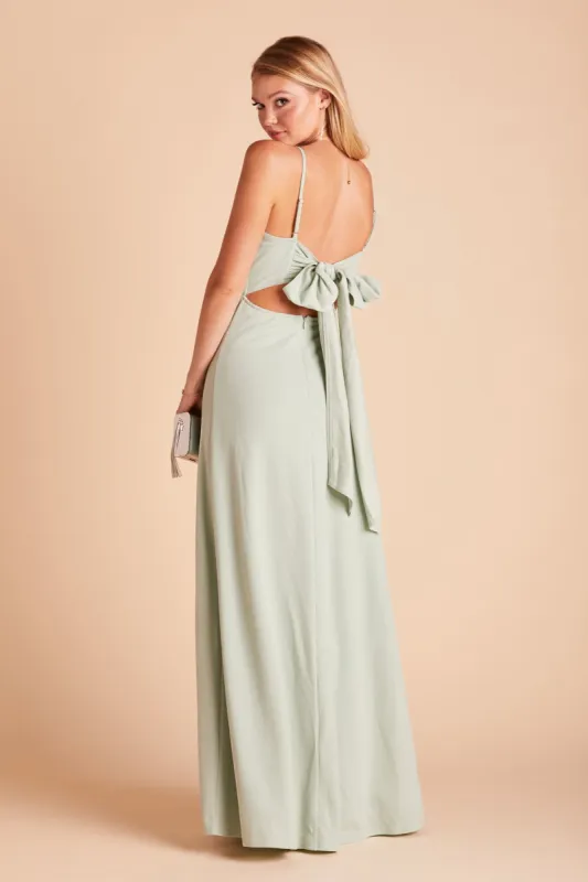 Benny Crepe Dress - Sage sold by Birdy Grey