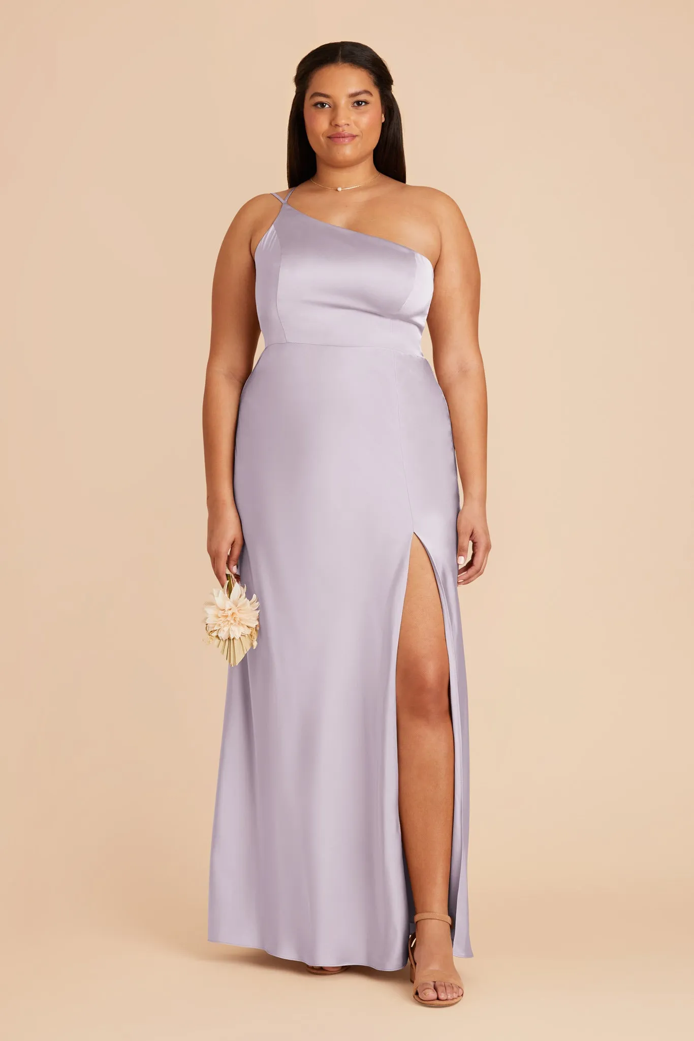 Kensie Matte Satin Dress - Dusty Lilac sold by Birdy Grey product image thumbnail 2