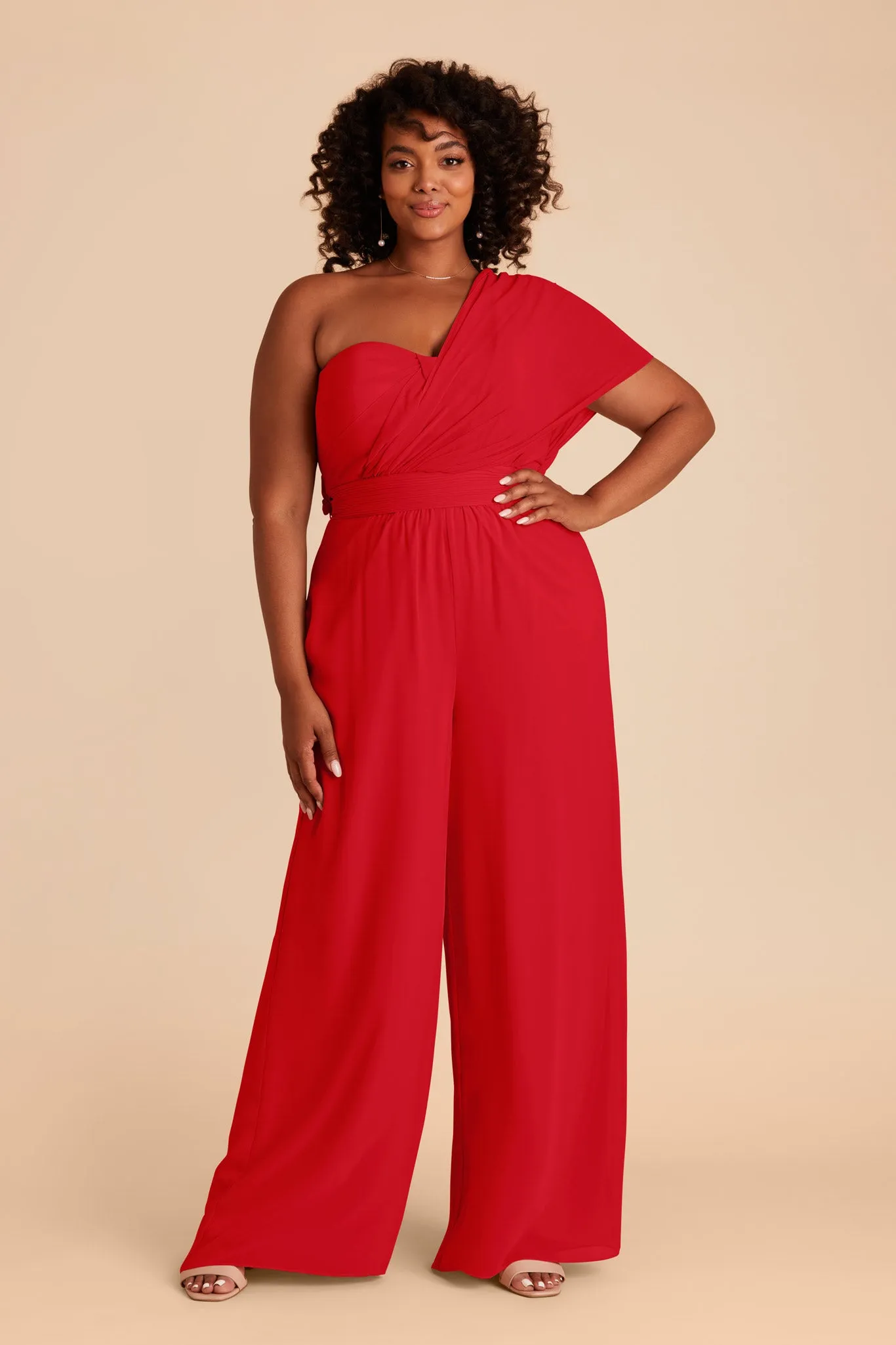 Gigi Convertible Jumpsuit - Ruby Red sold by Birdy Grey product image thumbnail 2