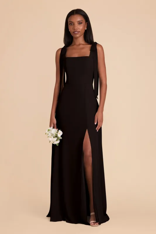 Alex Convertible Dress Chiffon - Black sold by Birdy Grey