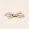 Harry Bow Tie - Neutral Champagne sold by Birdy Grey