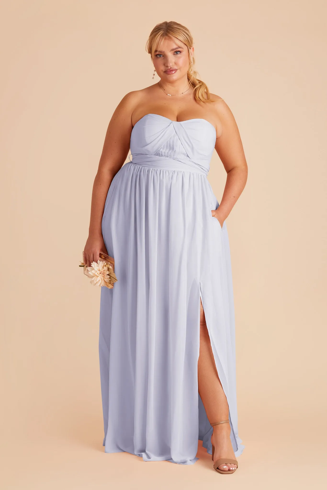 Grace Convertible Dress - Periwinkle Blue sold by Birdy Grey product image thumbnail 2