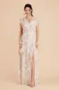 Violet Chiffon Dress - Whimsical Blooms sold by Birdy Grey