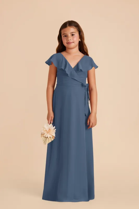 Jax Junior Chiffon Dress - Twilight sold by Birdy Grey