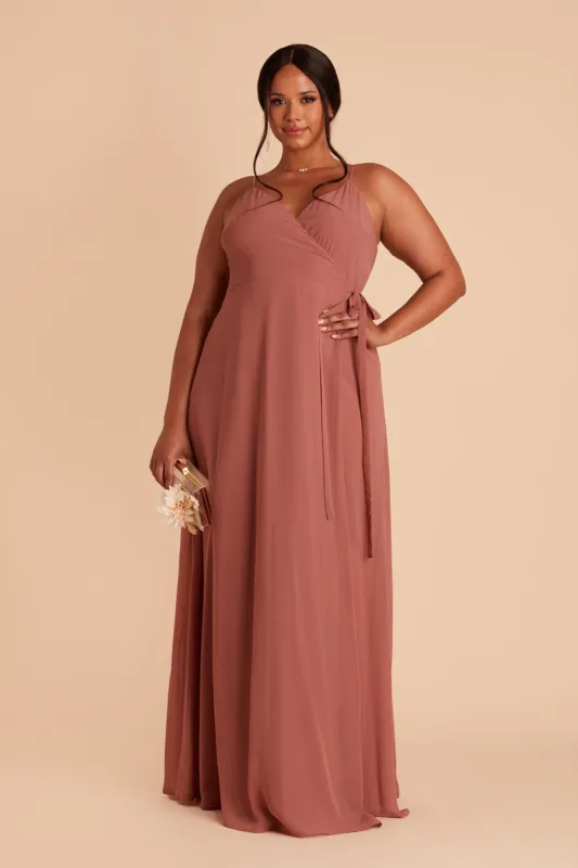 Cindy Chiffon Dress - Desert Rose sold by Birdy Grey