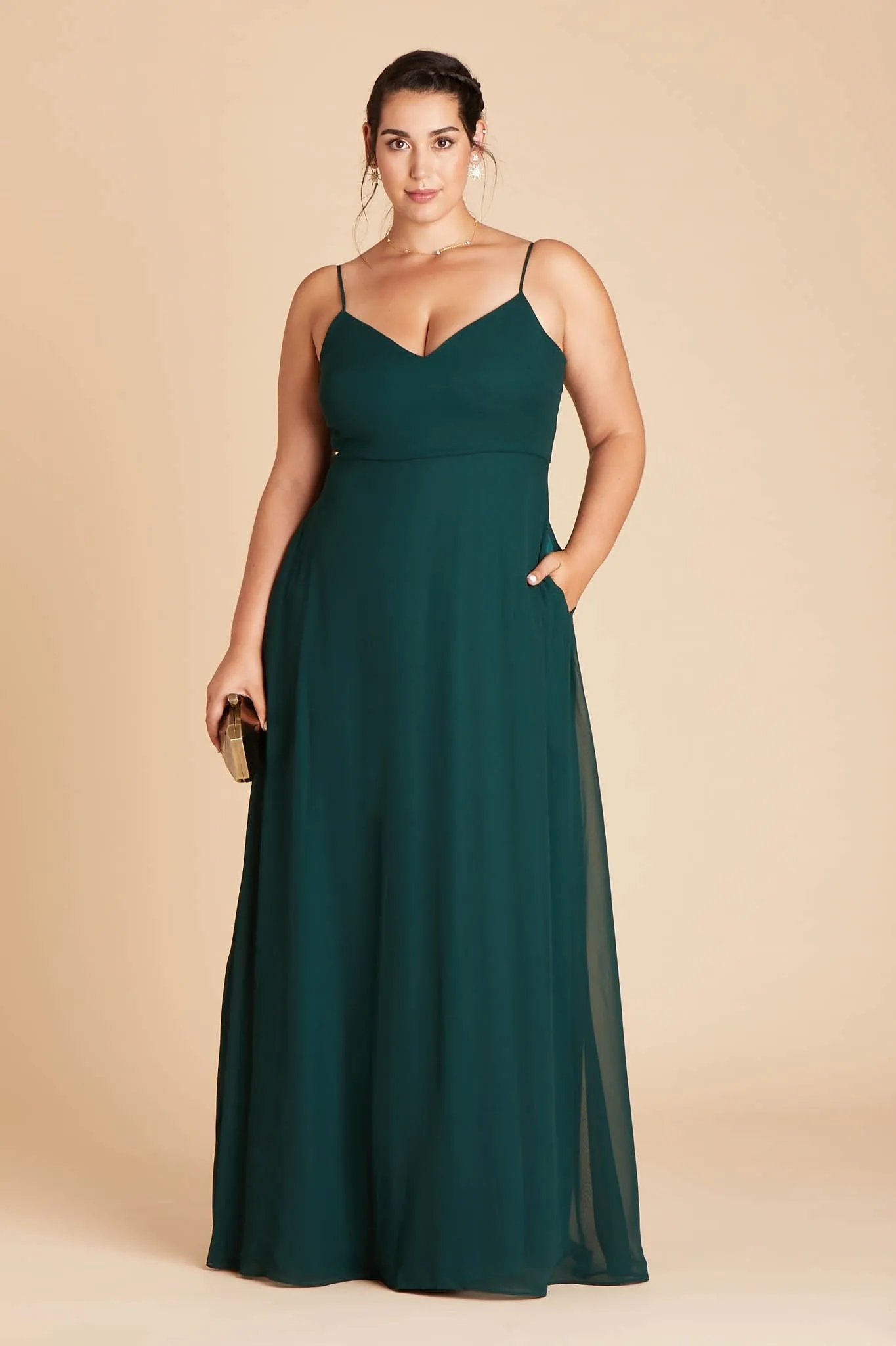 Devin Convertible Dress - Emerald sold by Birdy Grey product image thumbnail 4