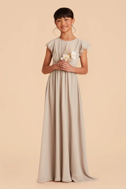 Celine Junior Dress - Neutral Champagne sold by Birdy Grey