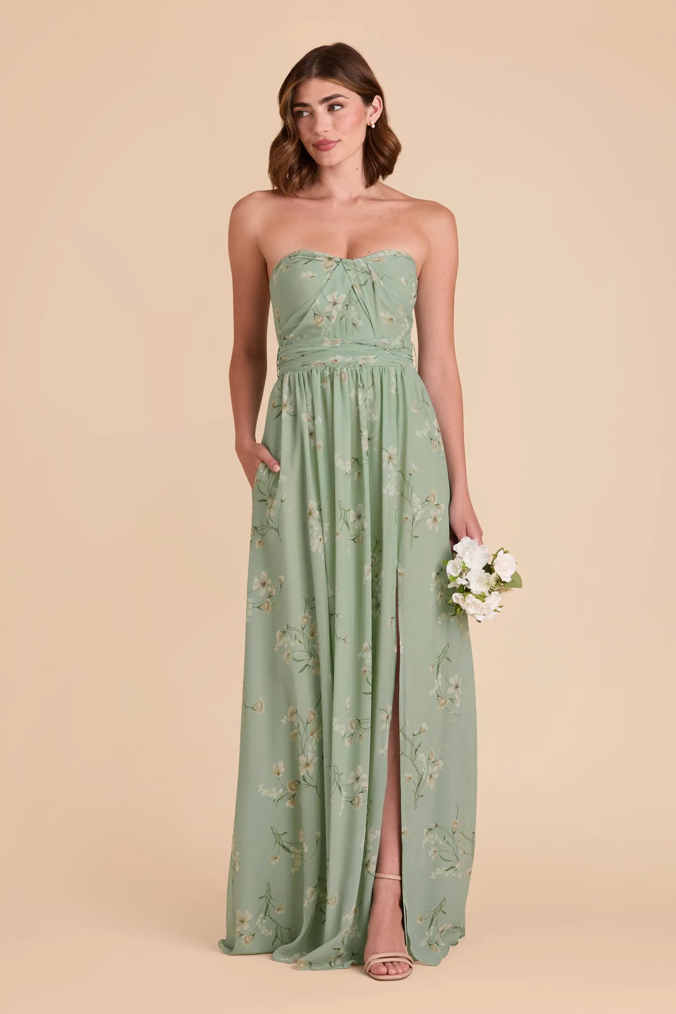 Grace Convertible Dress - Sage Le Fleur sold by Birdy Grey product image thumbnail 3
