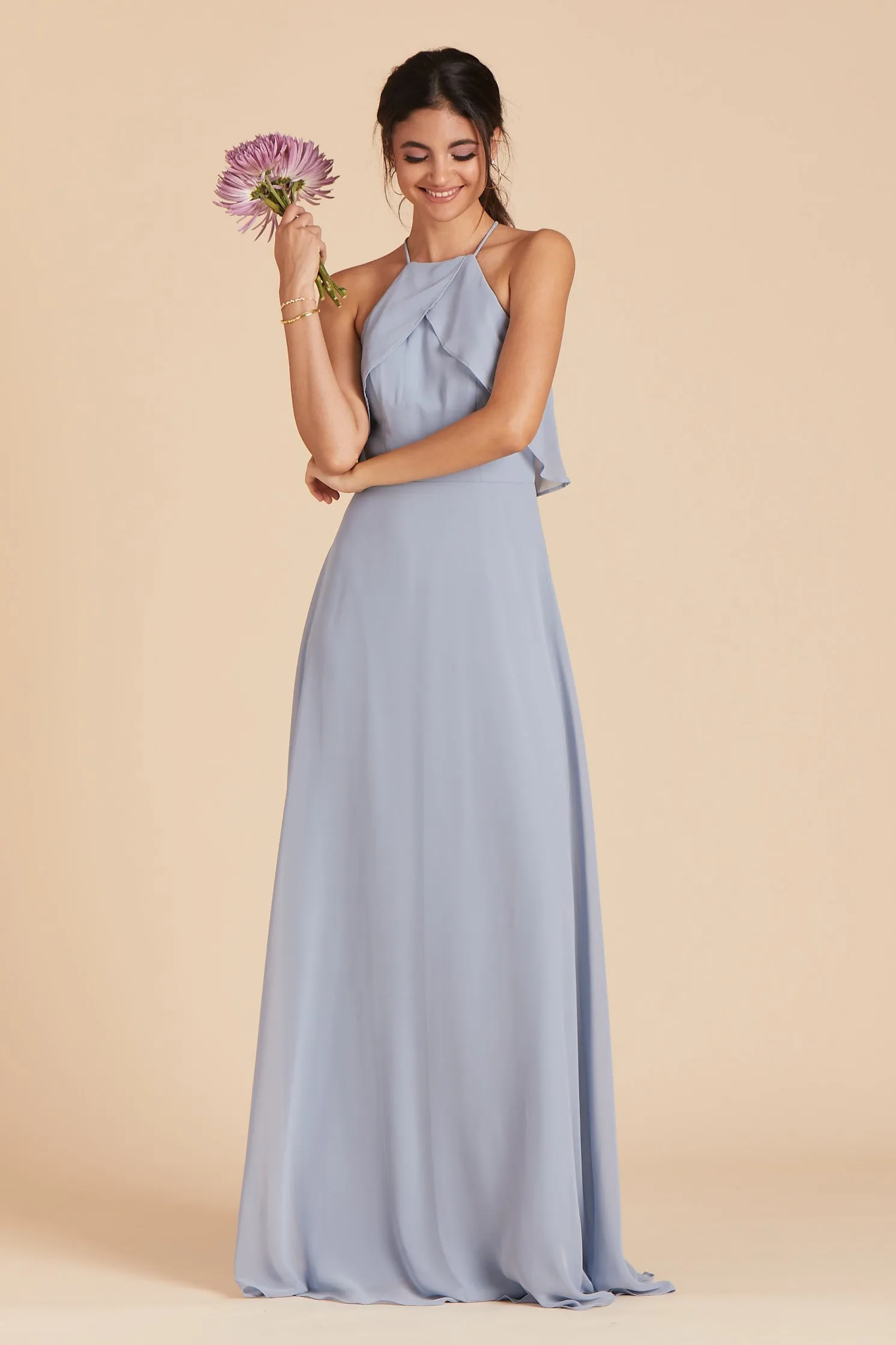 Jules Dress - Dusty Blue sold by Birdy Grey product image thumbnail 3