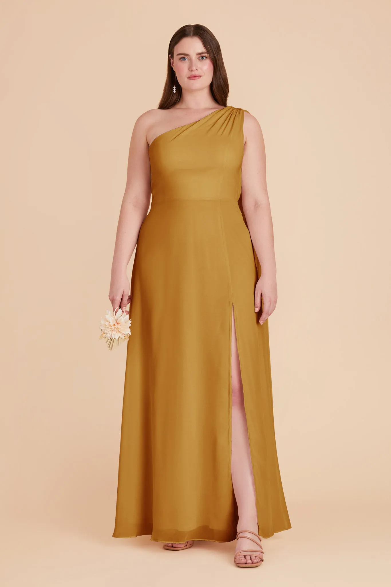 Melissa Chiffon Dress - Marigold sold by Birdy Grey product image thumbnail 2