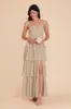 Lola Chiffon Dress - Almond sold by Birdy Grey