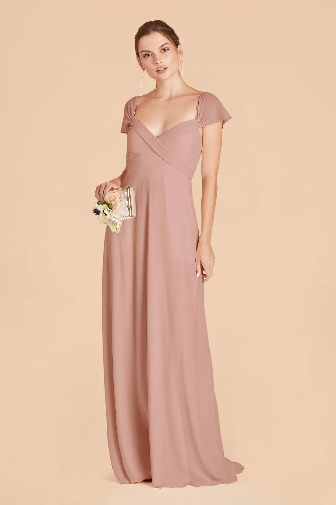 Spence Convertible Dress - English Rose sold by Birdy Grey product image thumbnail 5