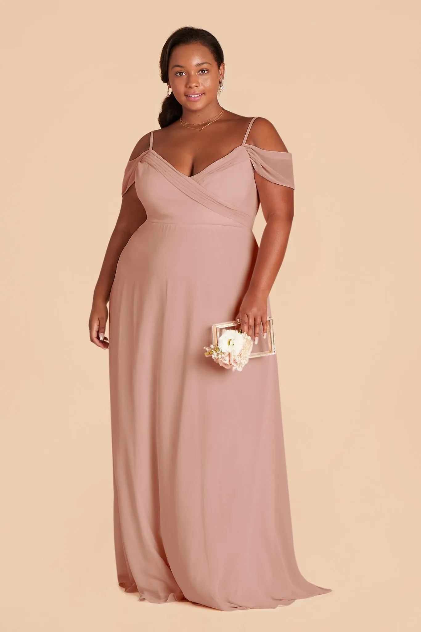 Spence Convertible Dress - English Rose sold by Birdy Grey product image thumbnail 2