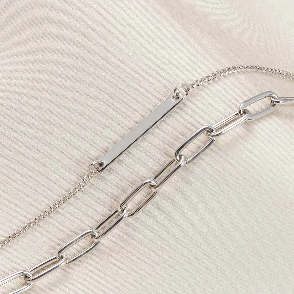 Jagger Bracelet Set - Silver sold by Birdy Grey product image thumbnail 3