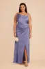 Jennifer Matte Satin Dress - Wisteria sold by Birdy Grey