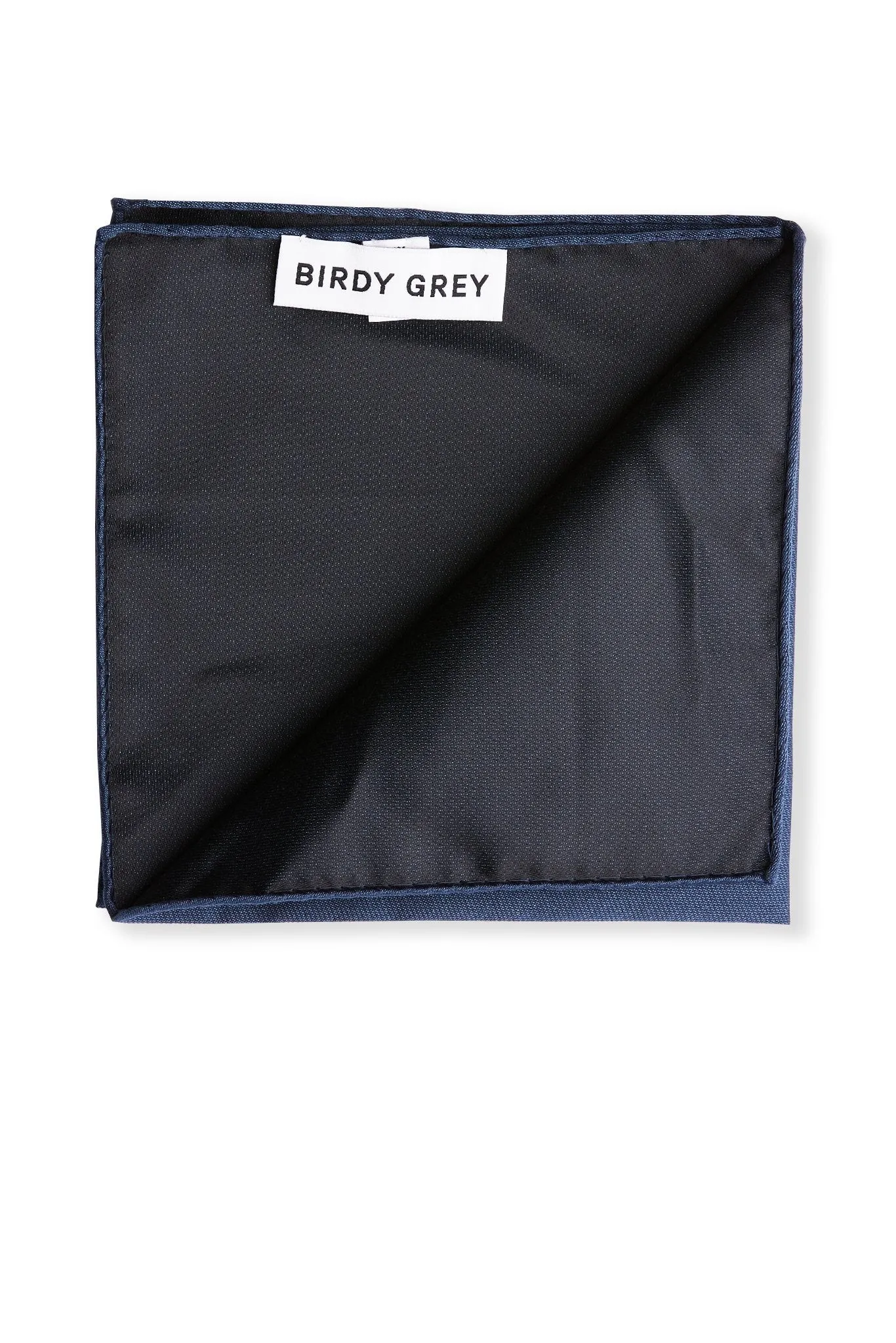 Didi Pocket Square - Slate Blue sold by Birdy Grey product image thumbnail 2