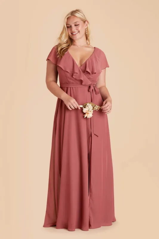 Jackson Chiffon Dress - Mulberry sold by Birdy Grey