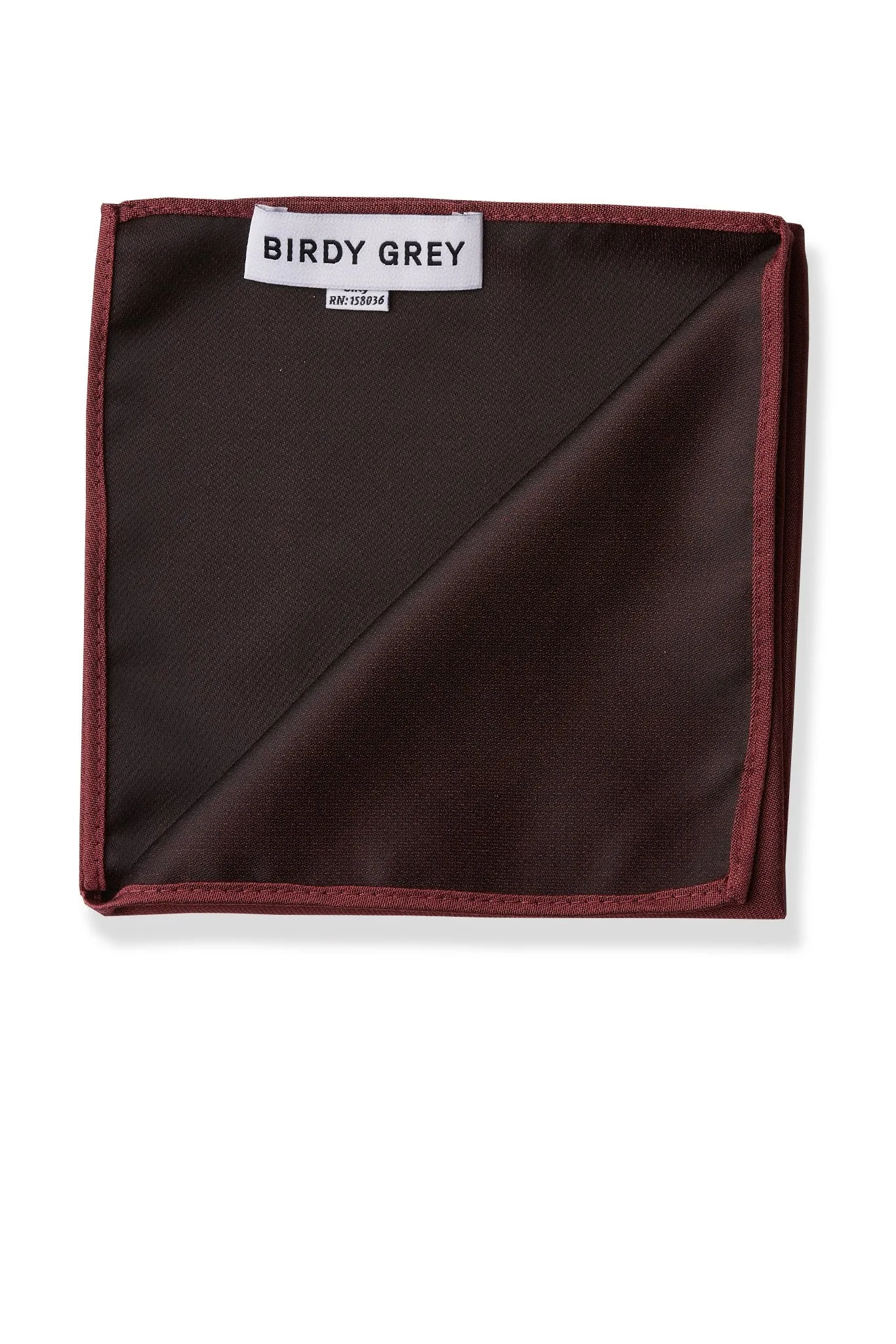 Didi Pocket Square - Rosewood sold by Birdy Grey product image thumbnail 2