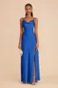 Lisa Long Matte Satin Dress - Cobalt Blue sold by Birdy Grey