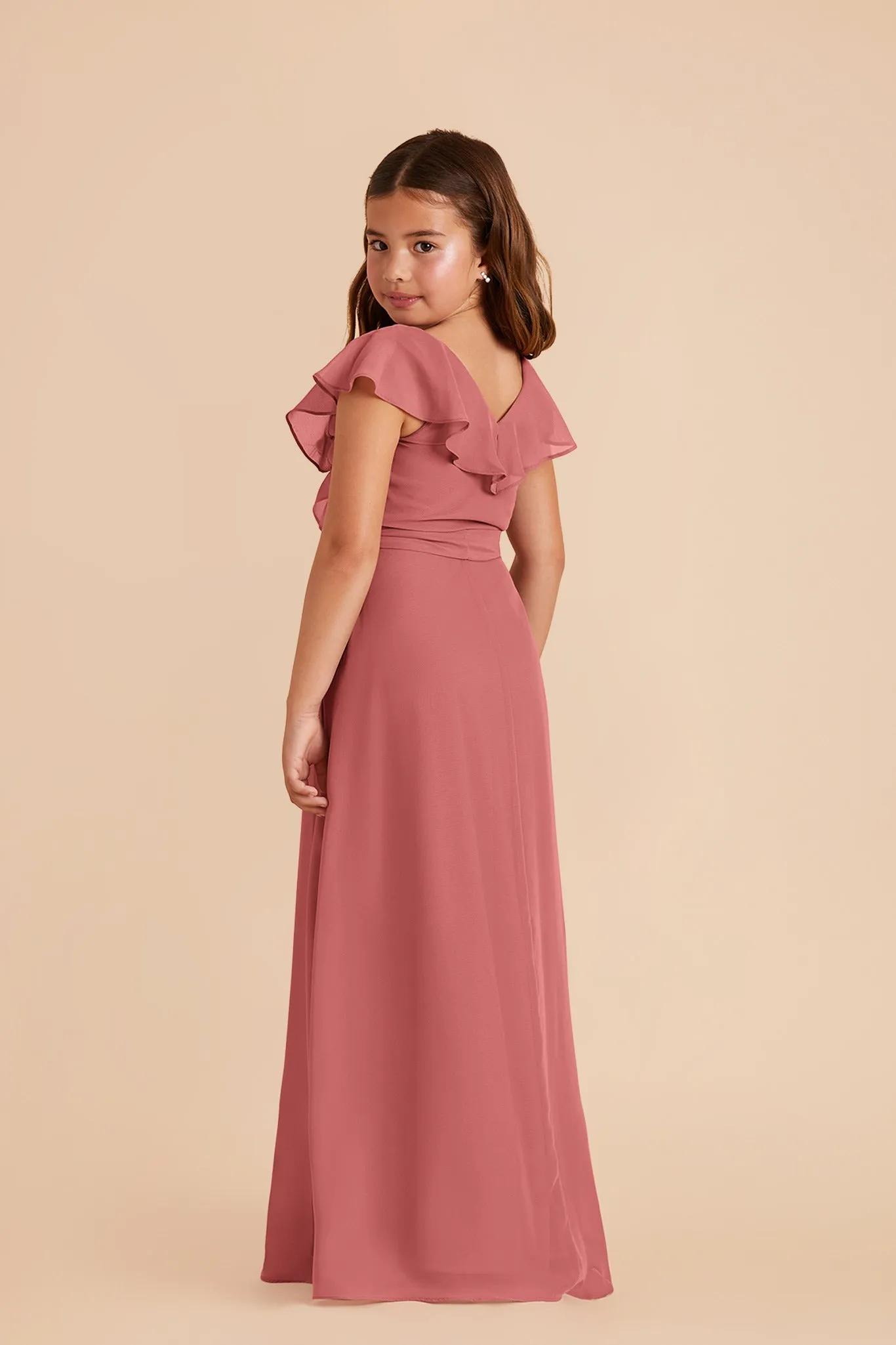 Jax Junior Chiffon Dress - Mulberry sold by Birdy Grey product image thumbnail 4