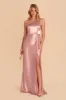 Kira Shiny Satin Dress - English Rose sold by Birdy Grey