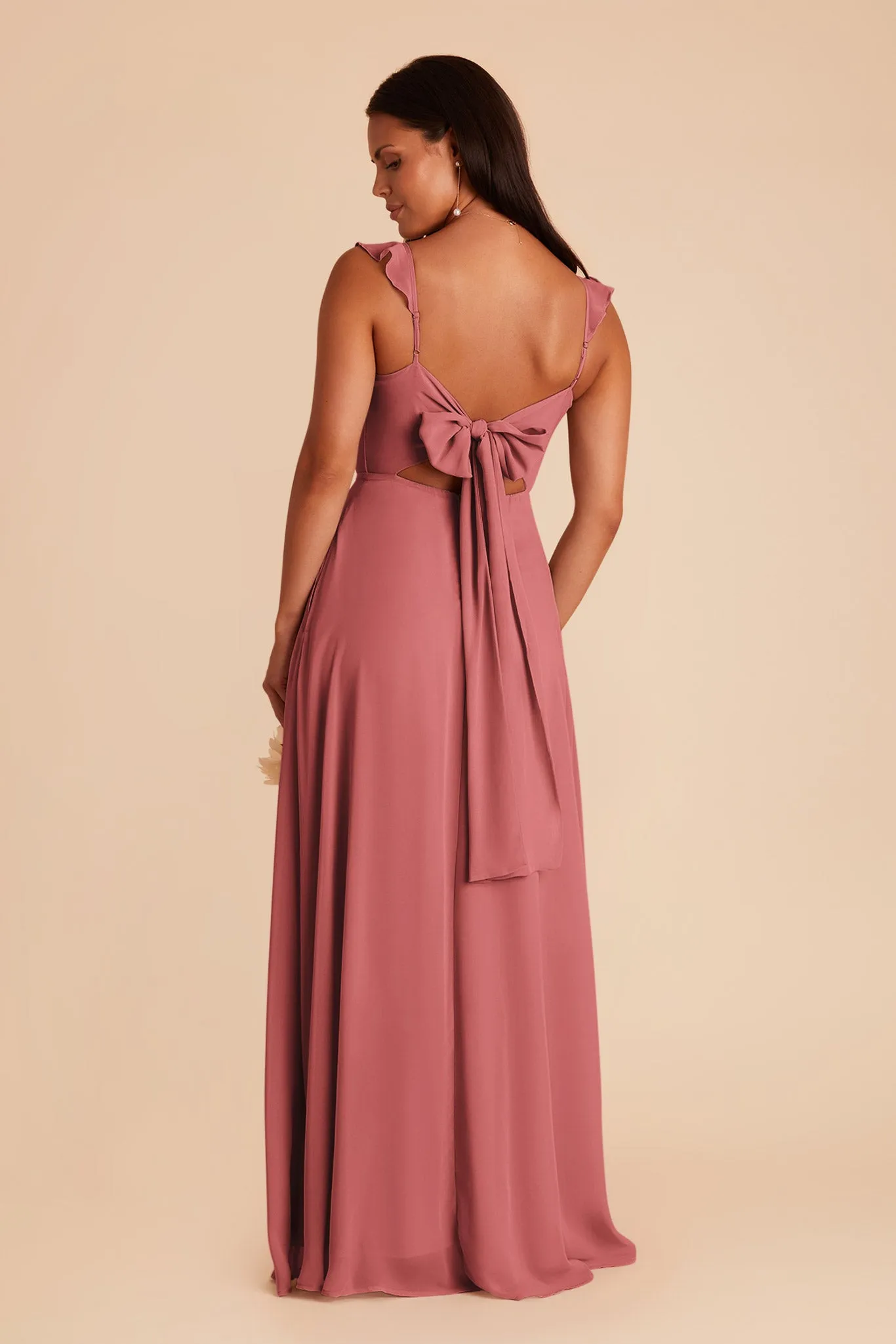 Doris Chiffon Dress - Mulberry sold by Birdy Grey product image thumbnail 4