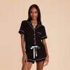 Jonny Pajama Set - Black sold by Birdy Grey