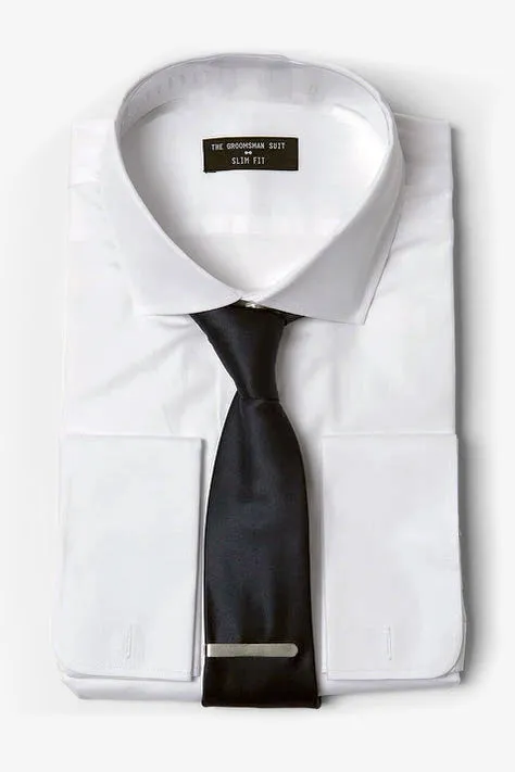 Tie Bar by Suitshop - Silver sold by Birdy Grey product image thumbnail 2