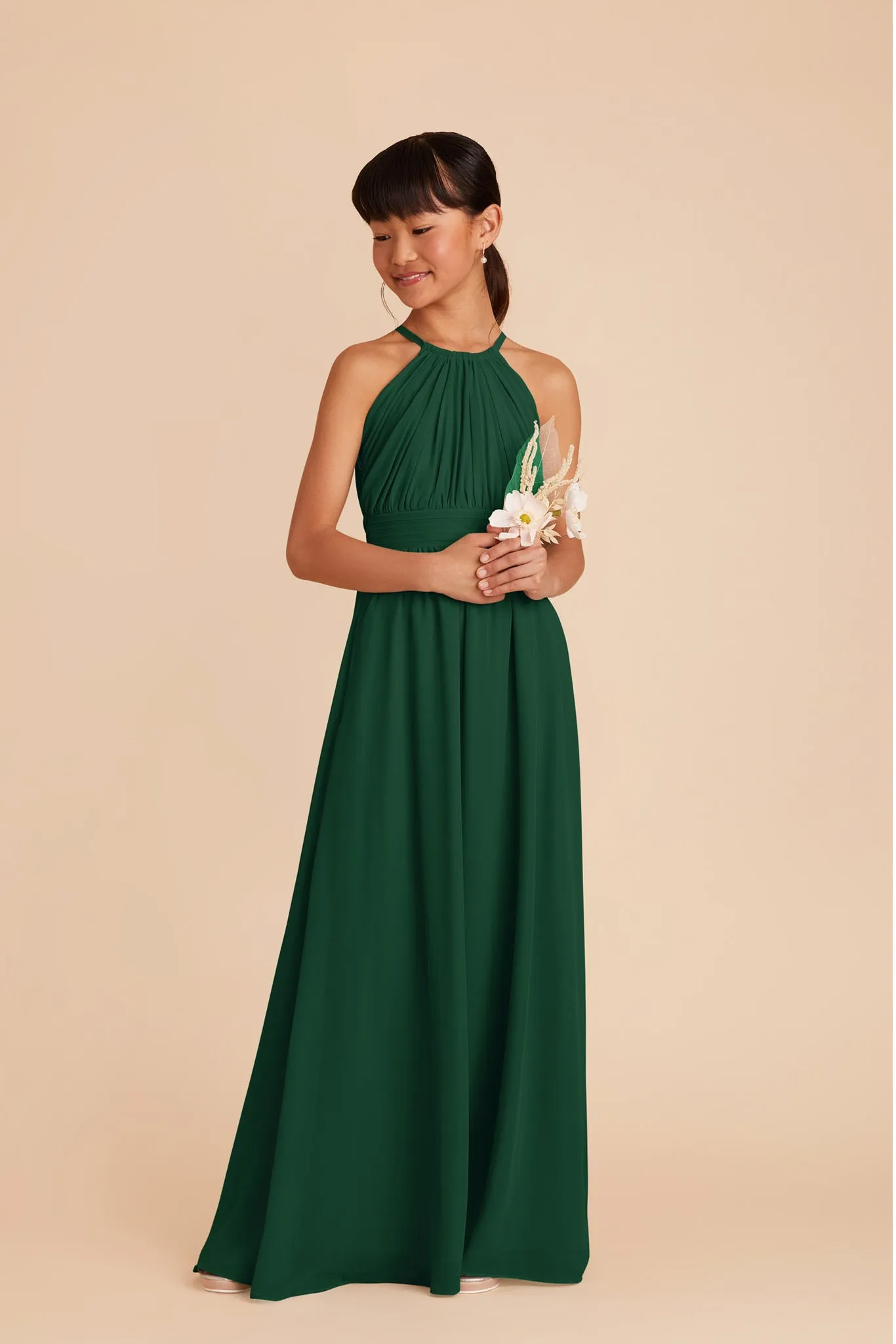 Sienna Junior Dress - Forest Green sold by Birdy Grey product image thumbnail 3