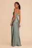 Jay Matte Satin Dress - Sea Glass sold by Birdy Grey