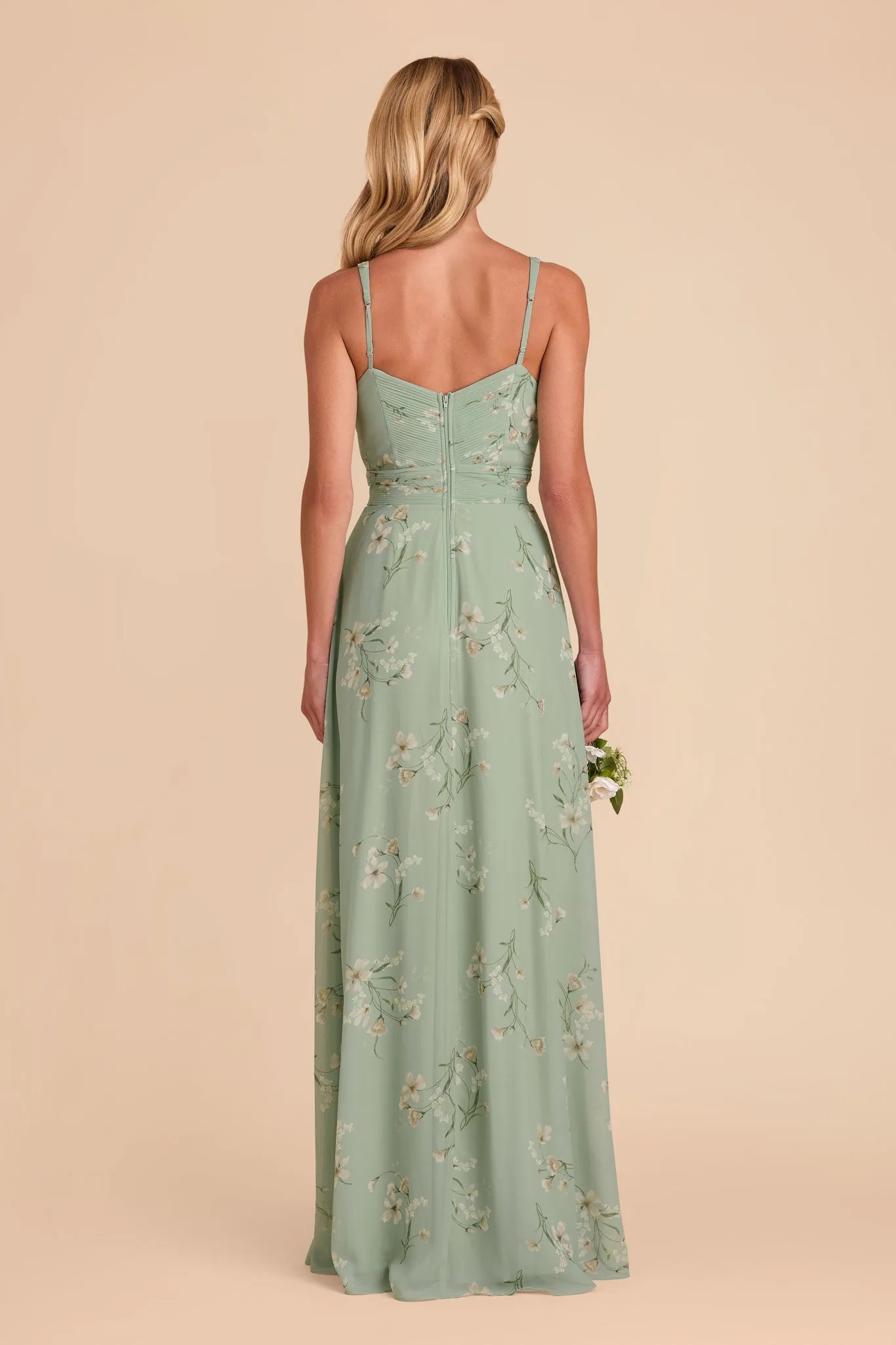 Deborah Chiffon Dress - Sage Le Fleur sold by Birdy Grey product image thumbnail 5