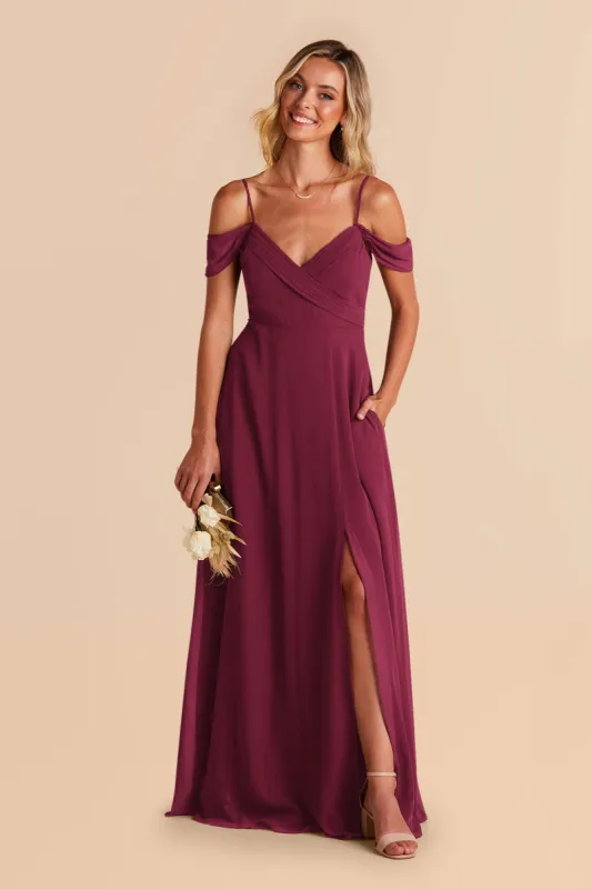 Spence Convertible Dress - Berry sold by Birdy Grey