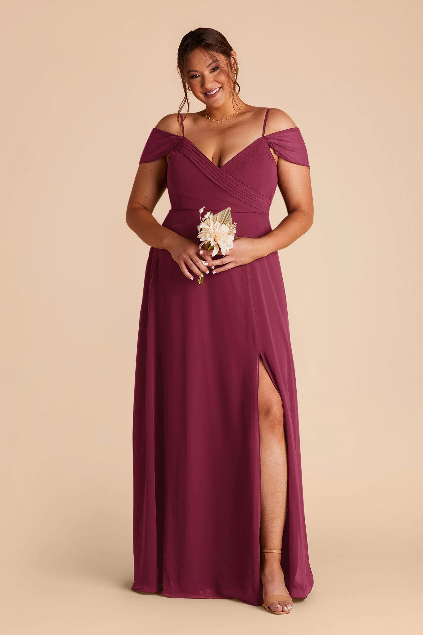 Spence Convertible Dress - Berry sold by Birdy Grey product image thumbnail 2