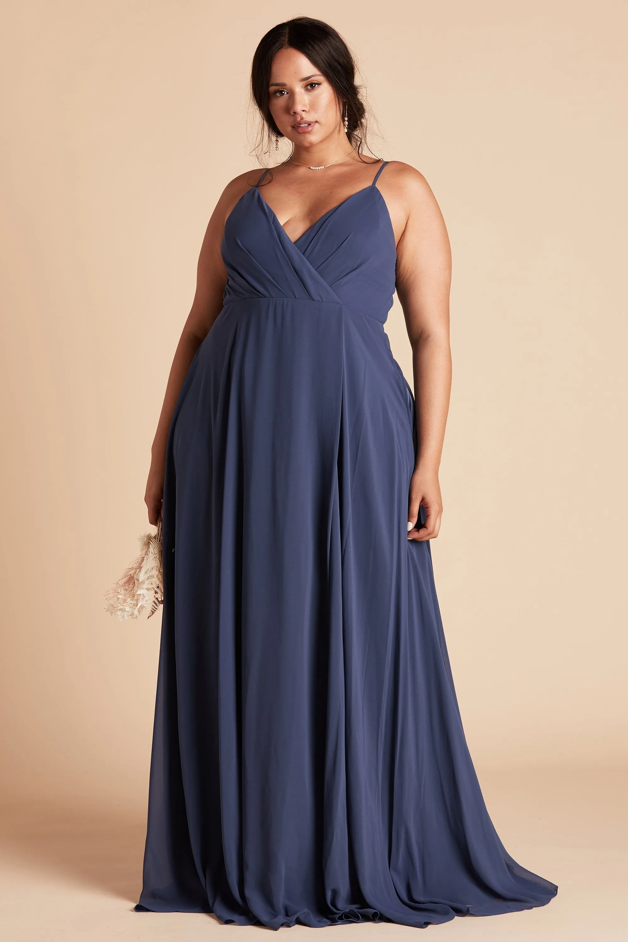 Kaia Dress - Slate Blue sold by Birdy Grey product image thumbnail 2