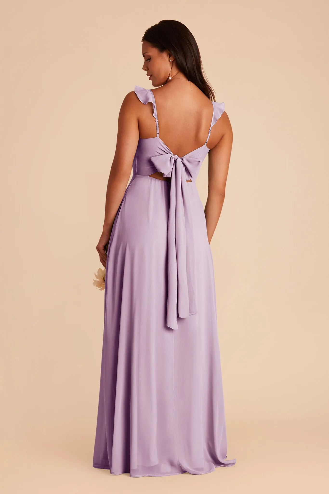 Doris Chiffon Dress - Lavender sold by Birdy Grey product image thumbnail 4