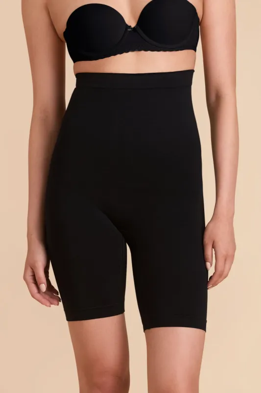 High Waist Thigh Shaper - Black sold by Birdy Grey