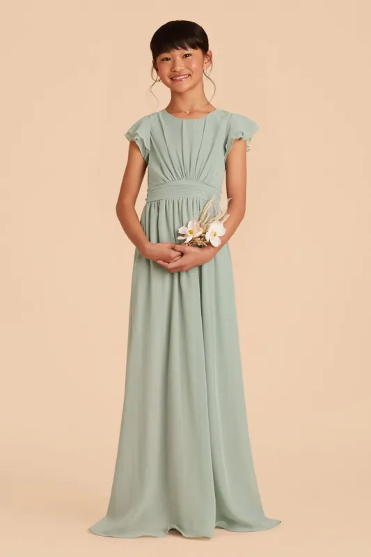 Celine Junior Dress - Sage sold by Birdy Grey