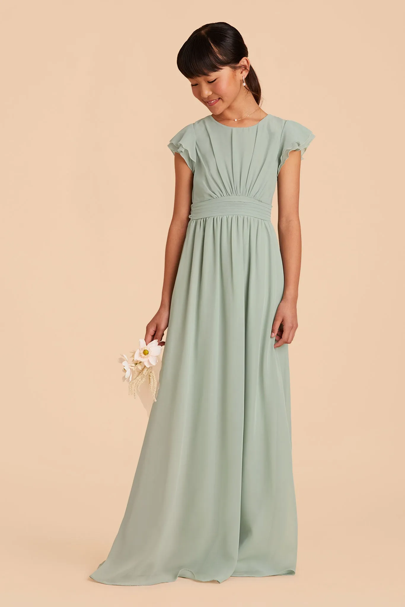 Celine Junior Dress - Sage sold by Birdy Grey product image thumbnail 5