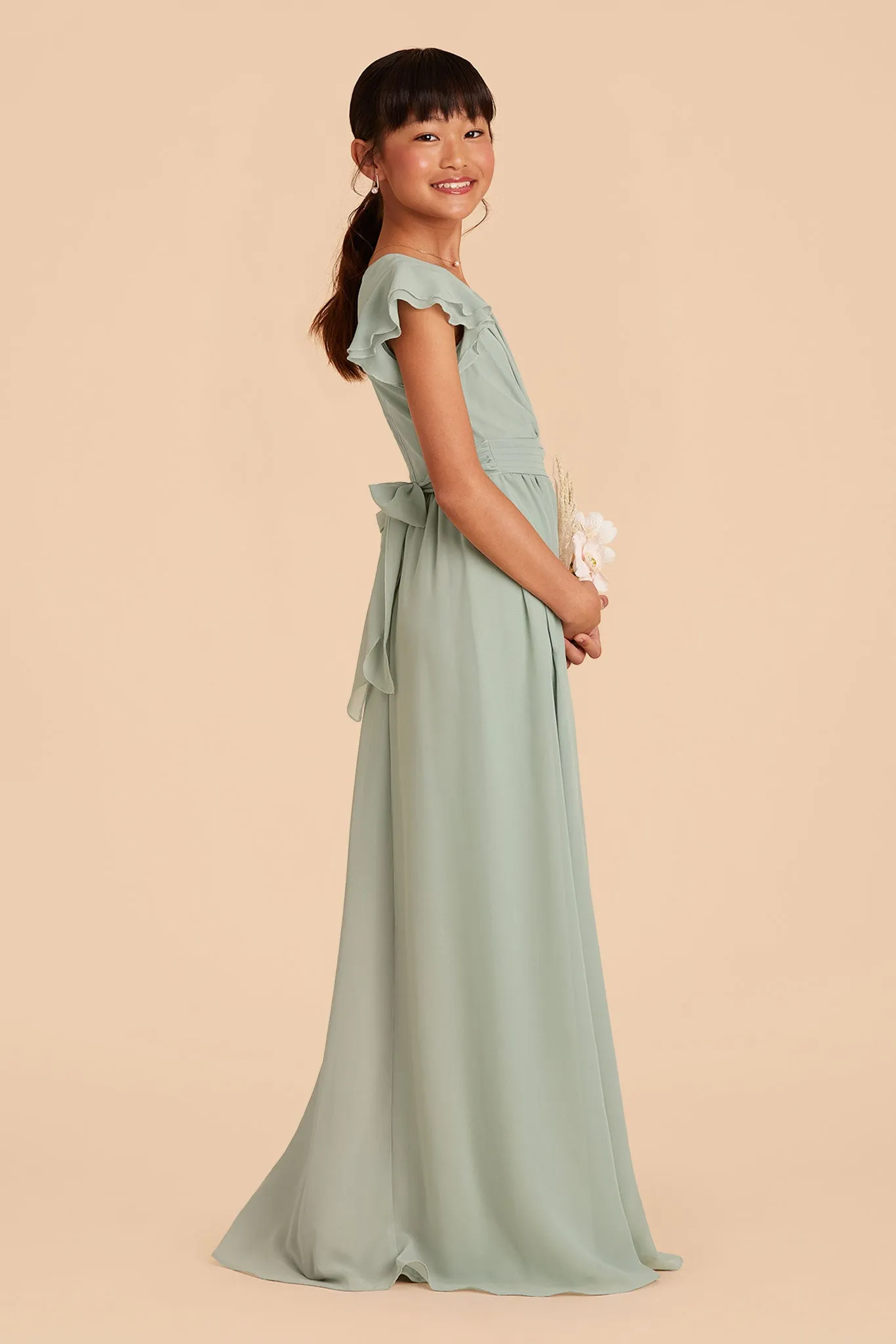 Celine Junior Dress - Sage sold by Birdy Grey product image thumbnail 2