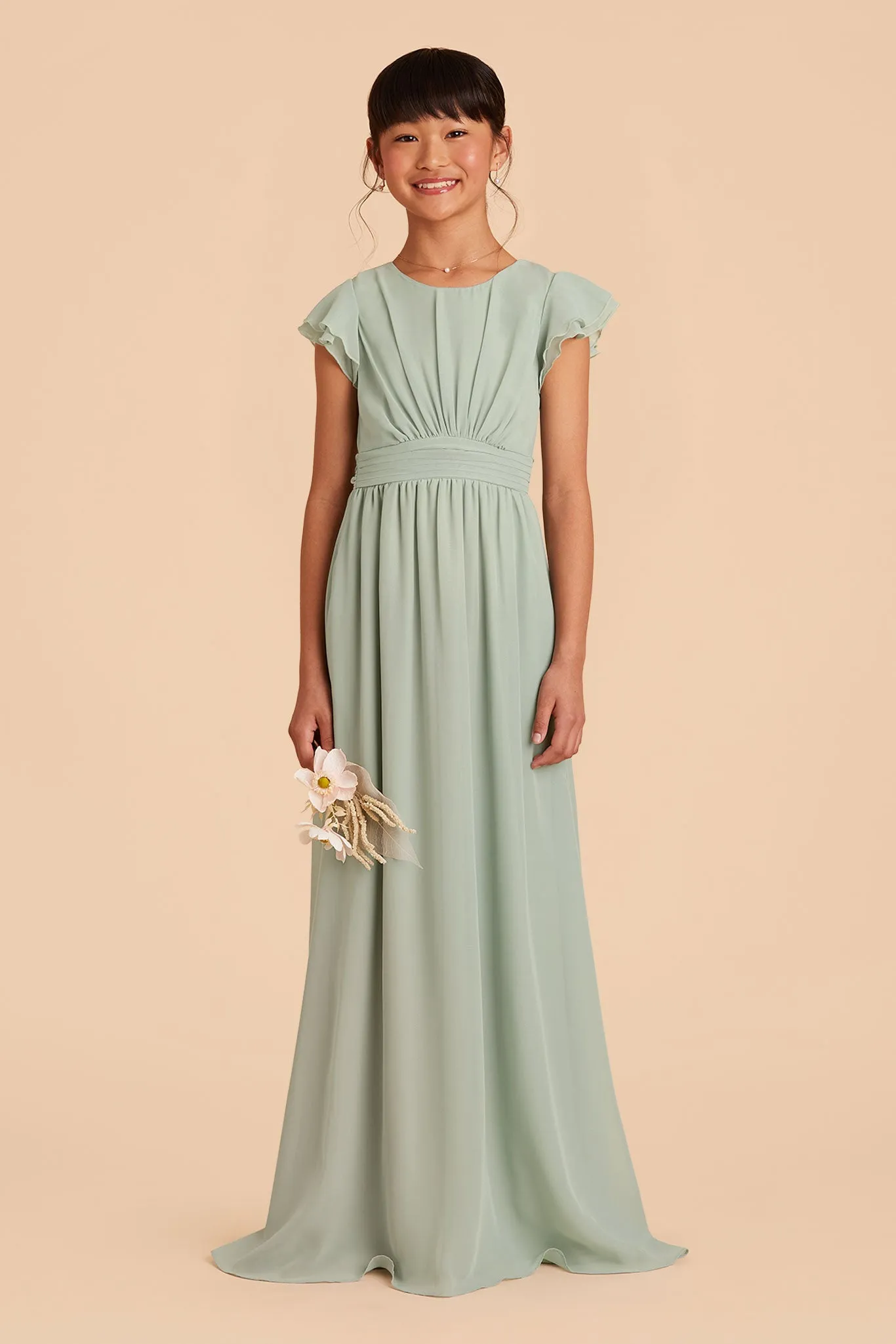 Celine Junior Dress - Sage sold by Birdy Grey product image thumbnail 4
